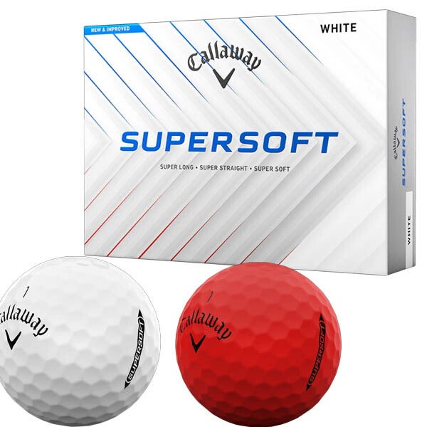 キャロウェイゴルフSUPERSOFT25スーパーソフトゴルフボール1ダースCallawayGolf【25】
