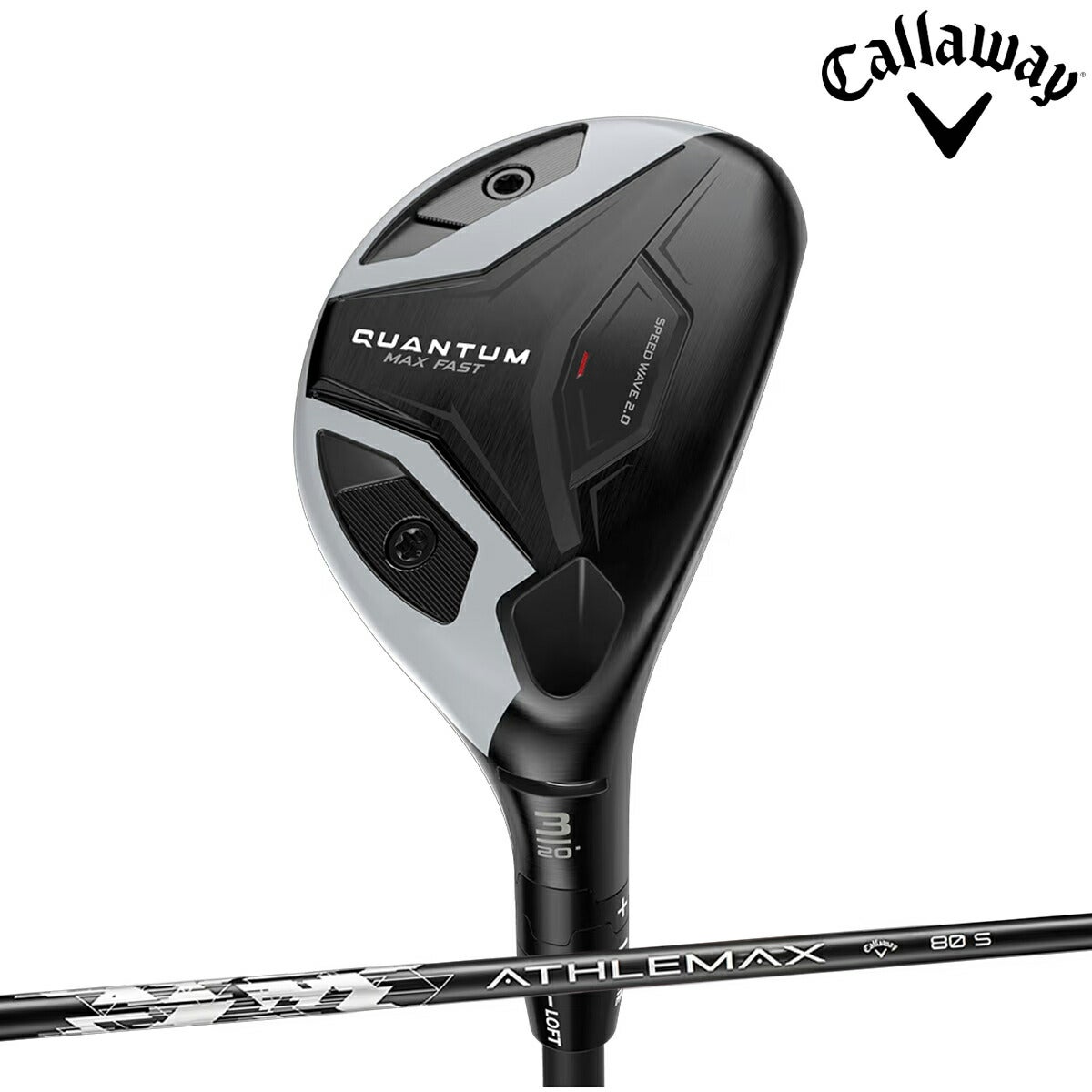 キャロウェイゴルフメンズクアンタムQUANTUMMAXFASTユーティリティATHLEMAX80カーボンシャフト【26SS】