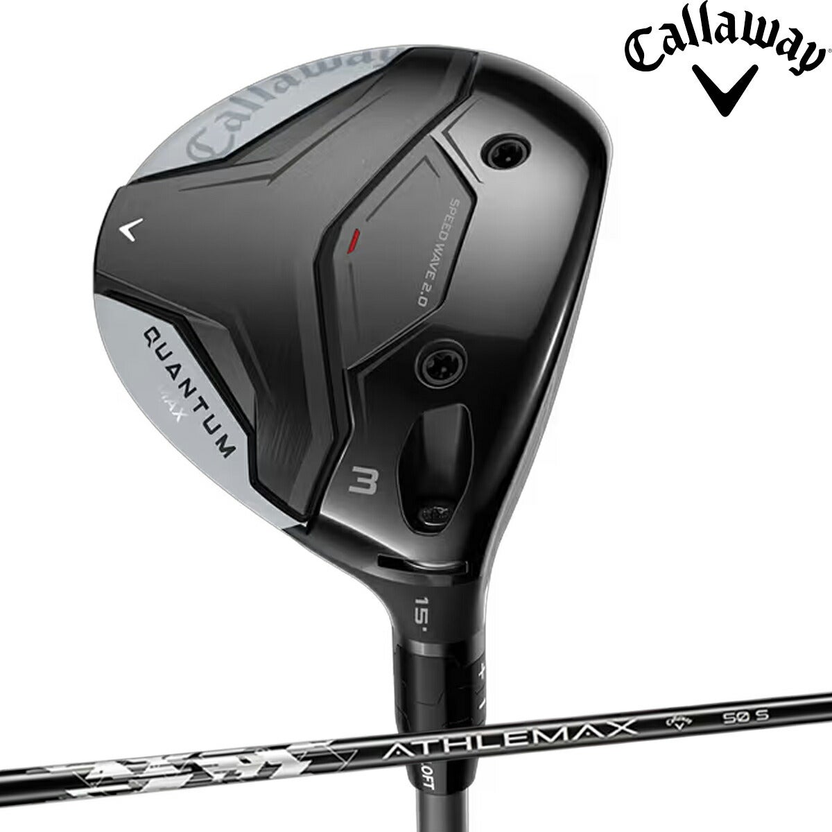 キャロウェイゴルフメンズクアンタムQUANTUMMAXフェアウェイウッドATHLEMAX50カーボンシャフト【26SS】