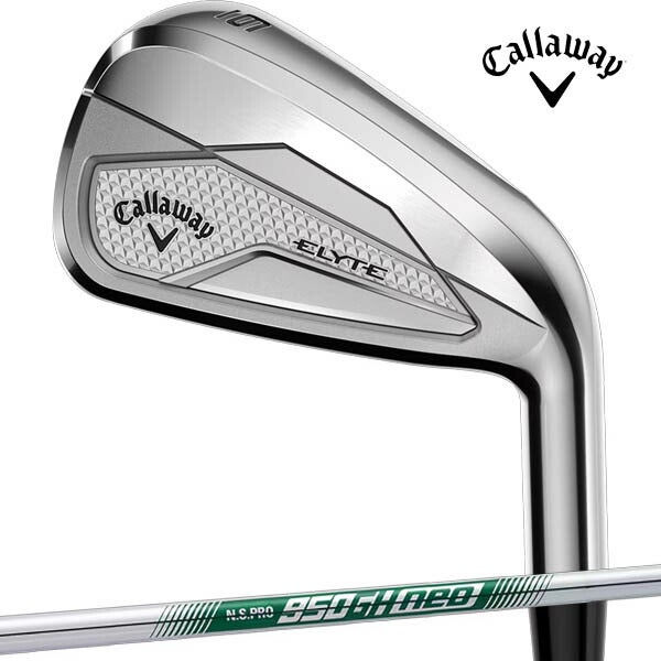 キャロウェイゴルフメンズELYTEエリートアイアン5本組(6-9、PW)NSPRO950GHneoスチールシャフトCallawayGolf【25】
