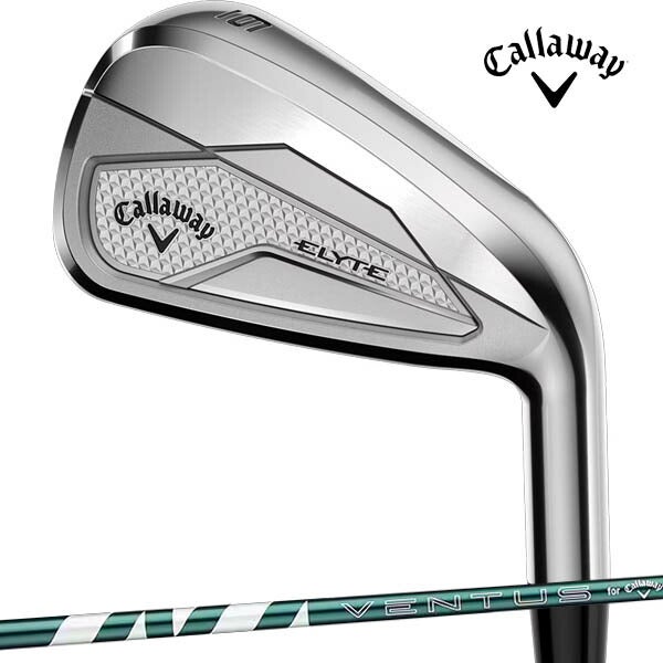 キャロウェイゴルフメンズELYTEエリートアイアン5本組(6-9、PW)VENTUSGREEN50forCallawayカーボンシャフトCallawayGolf【25】