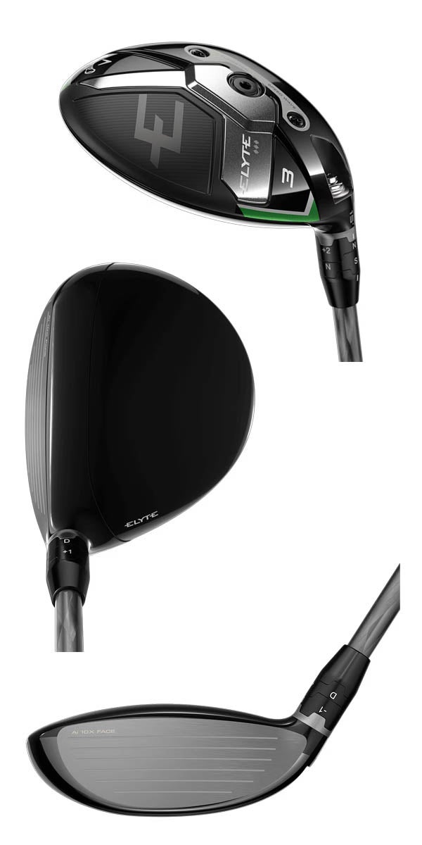 キャロウェイゴルフメンズELYTEエリートトリプルダイヤモンドフェアウェイウッドTENSEIGREEN60forCallawayカーボンシャフトCallawayGolf【25】
