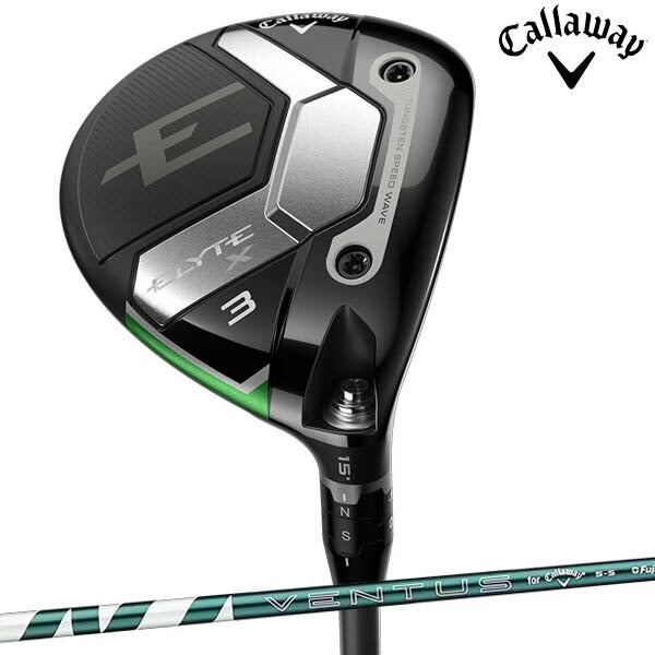 キャロウェイゴルフメンズELYTEXエリートエックスフェアウェイウッドVENTUSGREEN50forCallawayカーボンシャフトCallawayGolf【25】