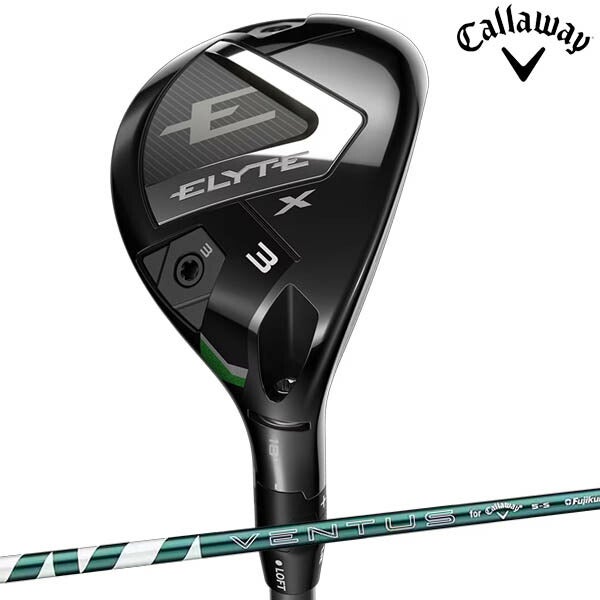 【メーカーカスタム】キャロウェイゴルフメンズELYTEXエリートエックスユーティリティーVENTUSGREEN50forCallawayカーボンシャフトCallawayGolf【25】