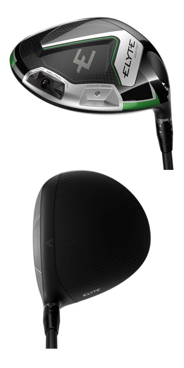 キャロウェイゴルフメンズELYTEMAXFASTエリートマックスファストドライバーLIN-QGREEN40forCallawayカーボンシャフト【25】