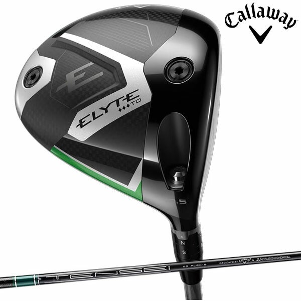 キャロウェイゴルフメンズELYTEエリートトリプルダイヤモンドTDツアードロードライバーTENSEIGREEN60forCallawayカーボンシャフトCallawayGolf【25】