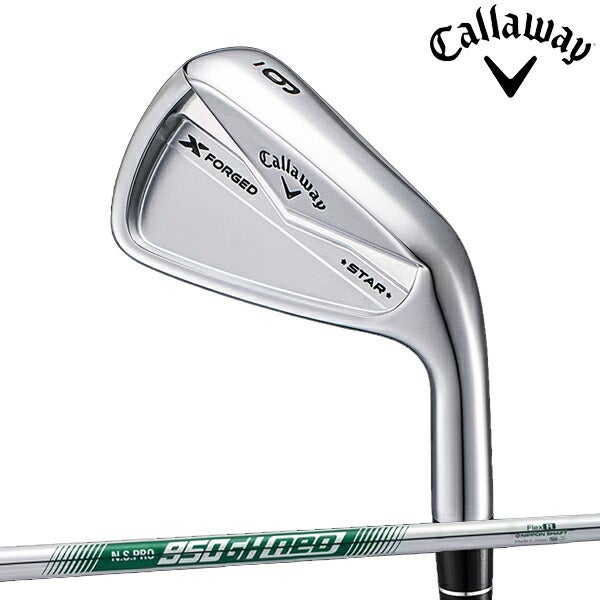キャロウェイゴルフメンズFORGEDSTAR24エックスフォージドスターアイアン6本組(5-9、PW)NSPRO950GHneoスチールシャフトCallaway【24】