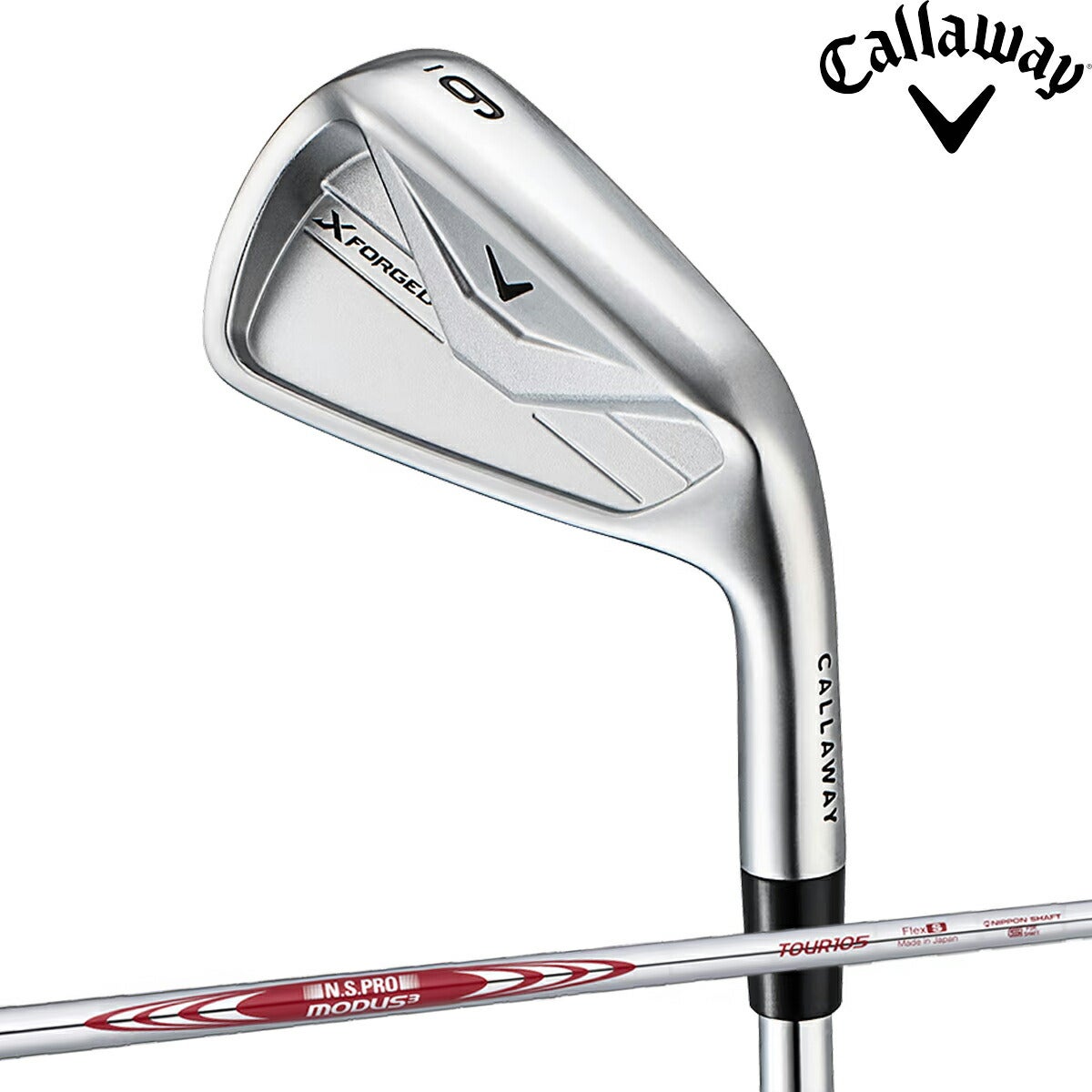 【メーカーカスタム】キャロウェイゴルフメンズXFORGEDエックスフォージドアイアン5本組(6-9、PW)NSPROMODUS3TOUR105スチールシャフト【26SS】
