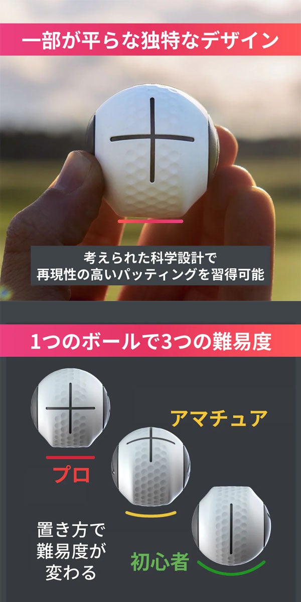 PuttOUTパットアウトデビルボールパッティング練習器【25】