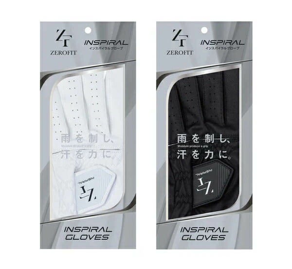 24SSイオンスポーツユニセックスゼロフィットインスパイラルゴルフグローブ右手用右手装着用ZEROFITINSPIRALGLOVES【24】
