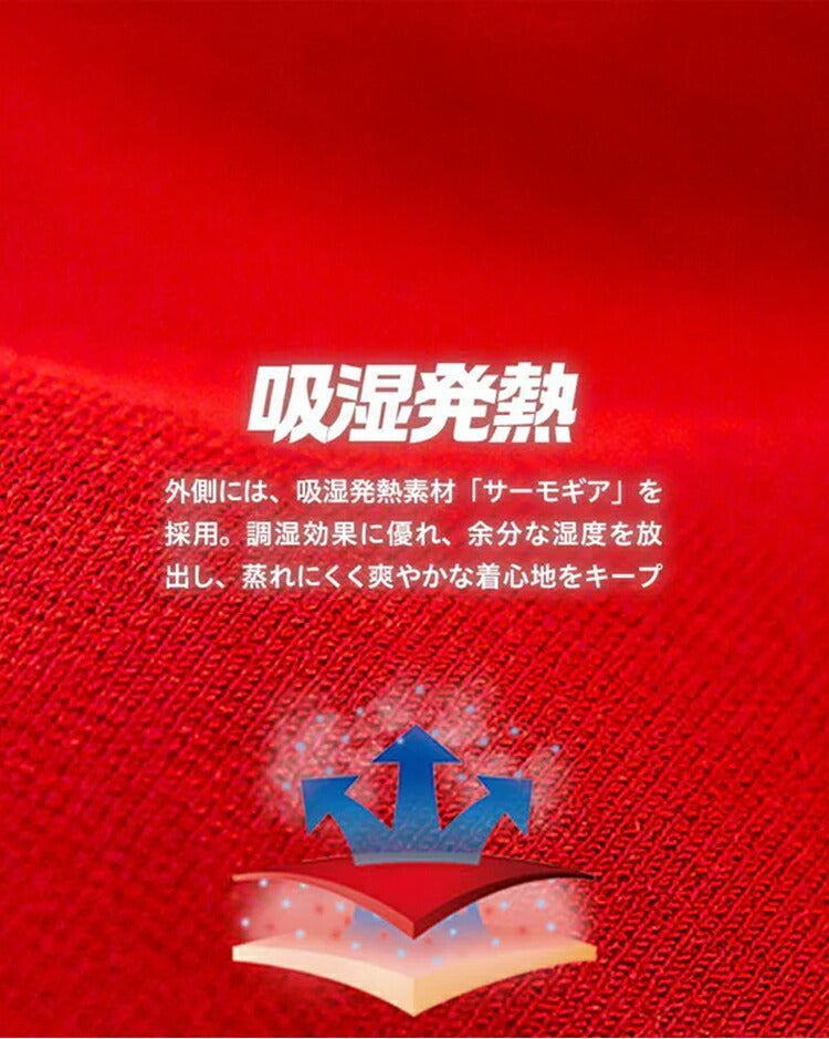 イオンスポーツ2025年秋冬モデルユニセックス速暖ヒートラブアンダーMFモックネック長袖シャツZHRUMF-11【25】