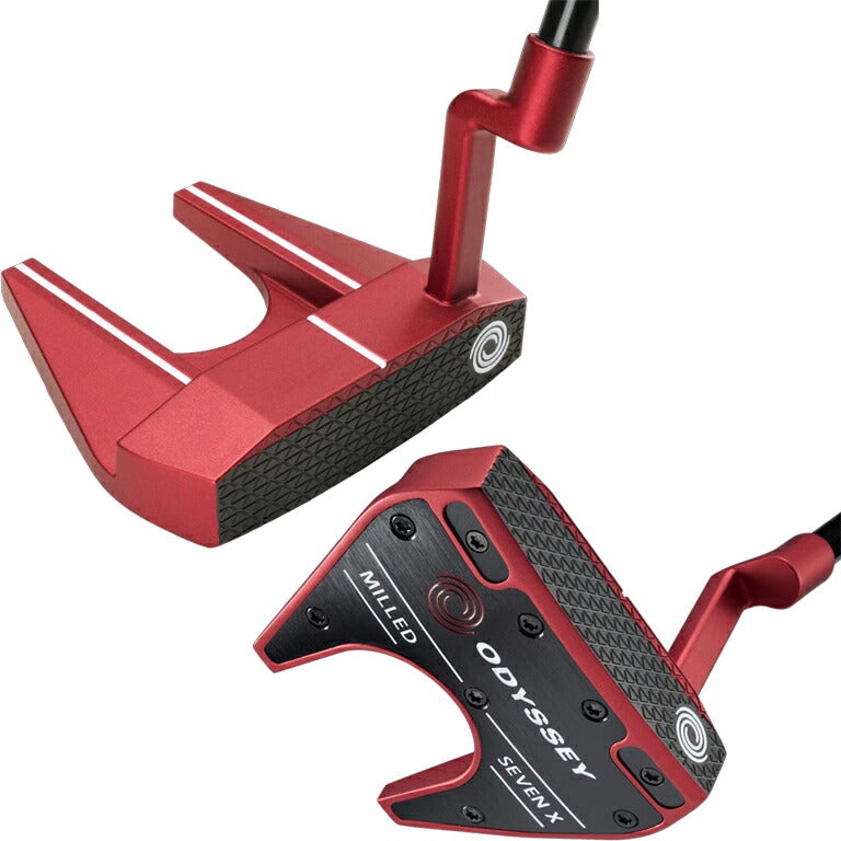 オデッセイメンズREDSEVENXパターODYSSEYSTEELBLACKシャフトSUPERSTROKEODYSSEYPistolZenergy2.0グリップ（5720420）【25】