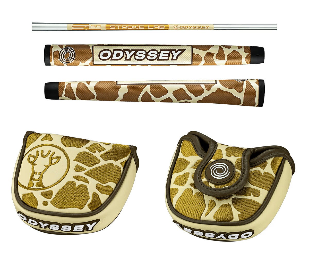 【限定】オデッセイレディースAi-ONEGIRAFFEBEAMエーアイワンジラフビームパターSTROKELAB90シャフト【25SS】