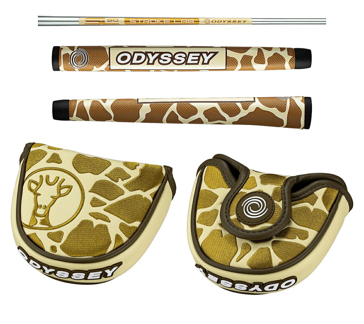 【限定】オデッセイレディースAi-ONEGIRAFFEBEAMエーアイワンジラフビームパターSTROKELAB90シャフト【25SS】