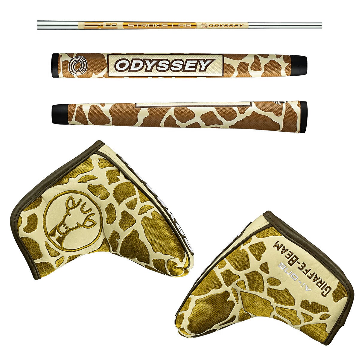 【限定】オデッセイレディースAi-ONEGIRAFFEBEAMエーアイワンジラフビームパターSTROKELAB90シャフト【25SS】