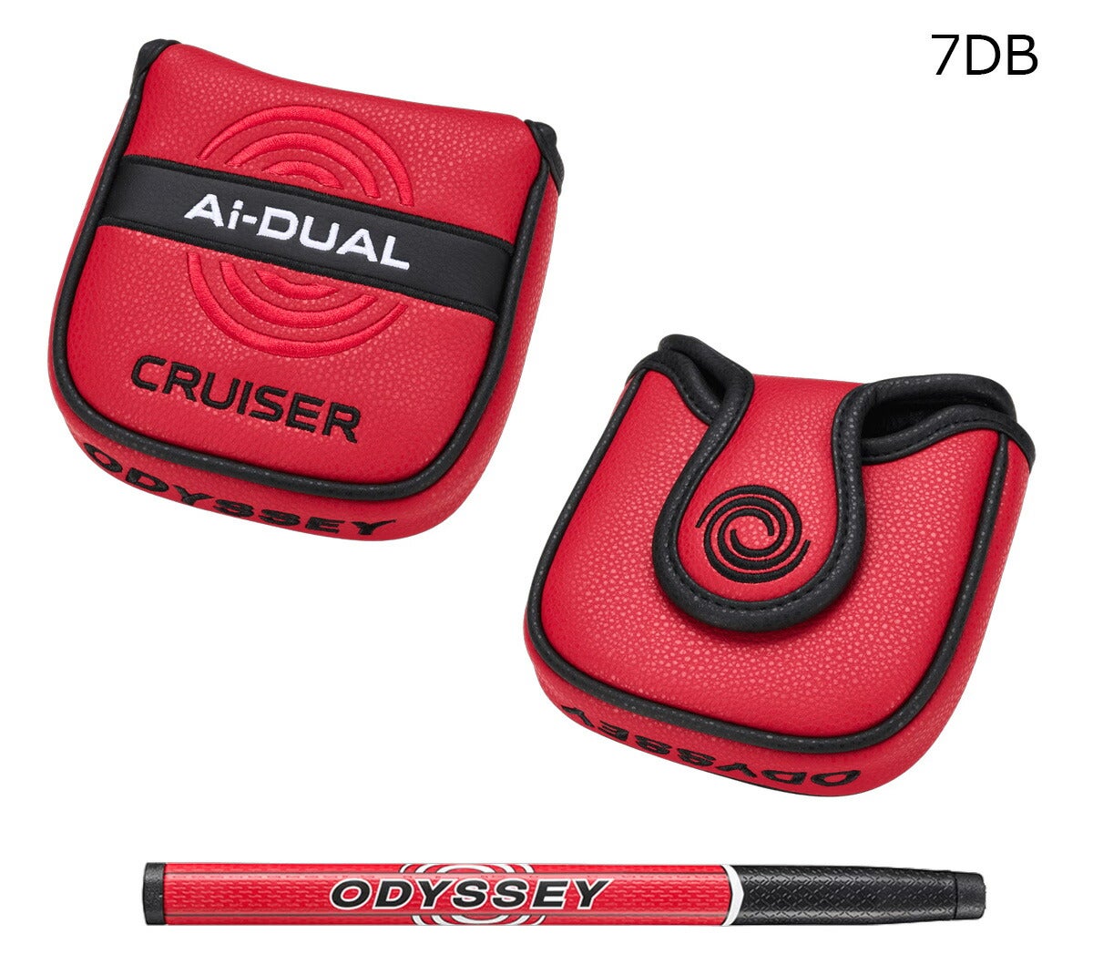 【数量限定】オデッセイメンズAi-DUAL1/2-BALLCRUISERパターSTROKELAB140スチールシャフトAi-DUALCRUISEROSグリップ【26SS】