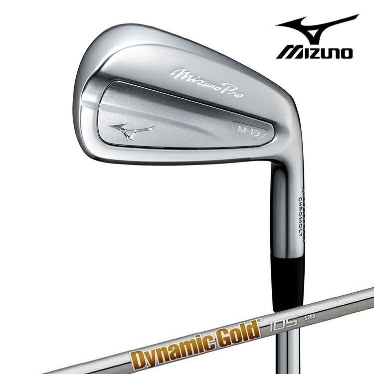 ミズノメンズミズノプロMizunoProM-13アイアン6本組(5-9、PW)ダイナミックゴールド105スチールシャフトアイアンセット【26】