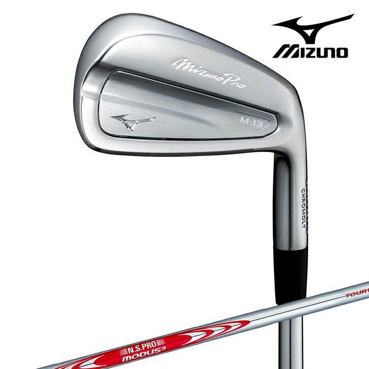 ミズノメンズミズノプロMizunoProM-13アイアン6本組(5-9、PW)NSPROMODUS3TOUR110スチールシャフトアイアンセット【26】