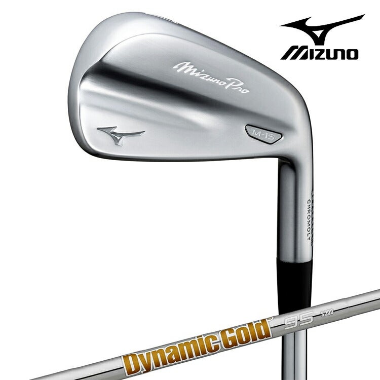ミズノメンズミズノプロMizunoProM-15アイアン6本組(5-9、PW)ダイナミックゴールド95スチールシャフトアイアンセット【26】