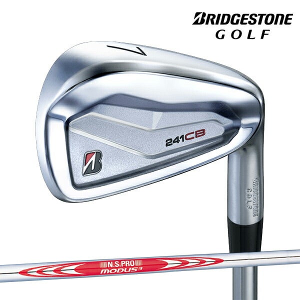 ブリヂストンゴルフメンズ241CBアイアン6本組(5-9、PW)NSPROMODUS3TOUR120スチールシャフトBRIDGESTONEGOLFアイアンセット【24】
