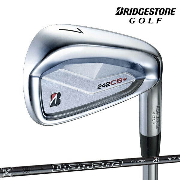 ブリヂストンゴルフメンズ242CB+アイアン単品（＃4）DiamanaThumpiB70カーボンシャフトBRIDGESTONEGOLFアイアン【24】