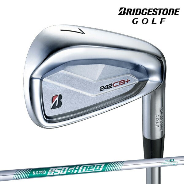 ブリヂストンゴルフメンズ242CB+アイアン6本組(5-9、PW)NSPRO950GHneoスチールシャフトBRIDGESTONEGOLFアイアンセット【24】