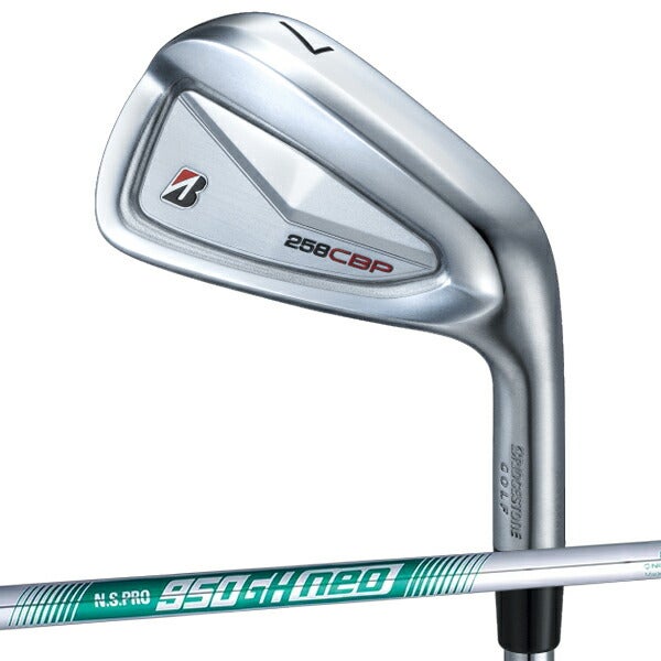 【メーカーカスタム】ブリヂストンメンズ258CBPアイアン5本組(6-9、PW)NSPRO950GHneoスチールシャフトBRIDGESTONEGOLFアイアンセット【25】
