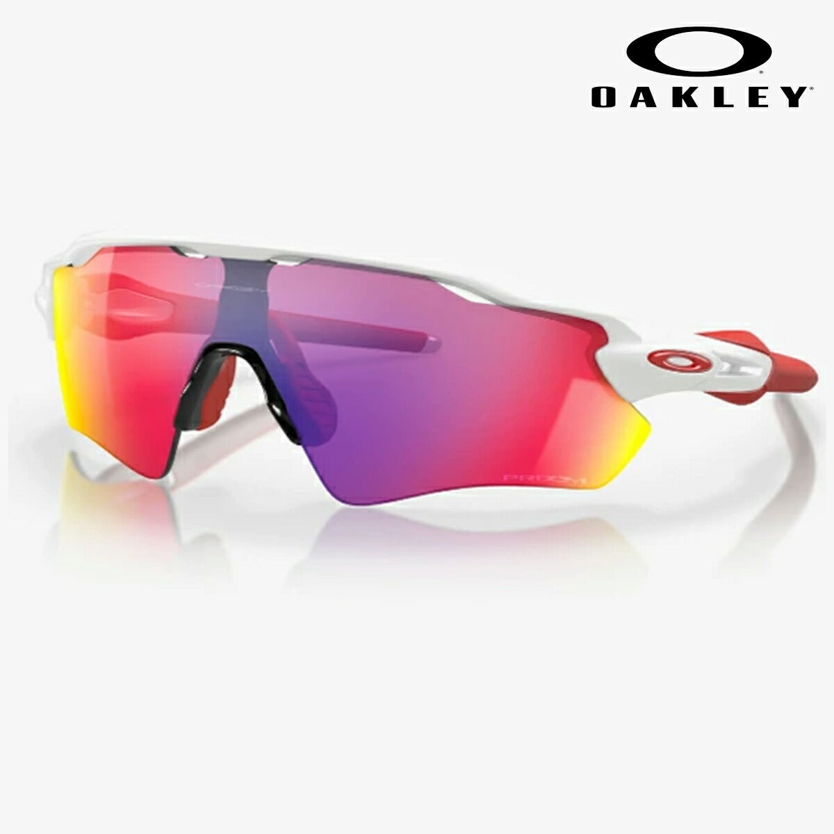 オークリーRADAREVPATHPolishedWhitePrizmRoadサングラスOO9208OAKLEY【23】