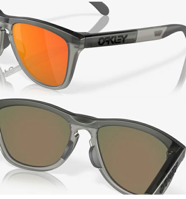 オークリーFROGSKINSRANGE(A)MATTEGREYSMOKE/GREYINKPRIZMRUBYサングラスOO9284A-0155OAKLEY【23】