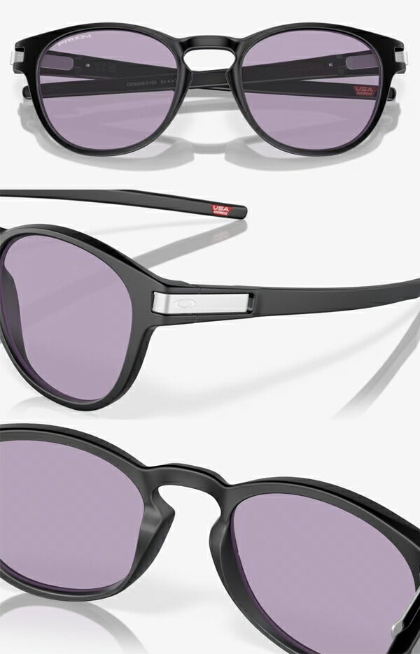オークリーLATCH(A)MATTEBLACKPRIZMSLATEサングラスOO9349-5153OAKLEY【23】