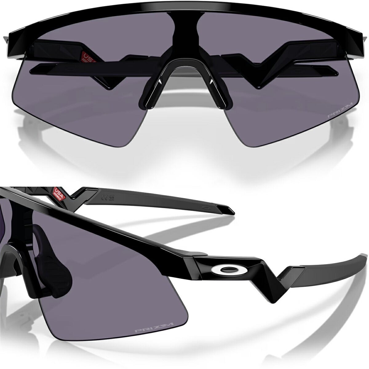 オークリーRESISTORSWEEPフレームカラーPOLISHEDBLACKレンズカラーPRIZMGREYGRID90150428サングラスOJ9015-0428【25FW】