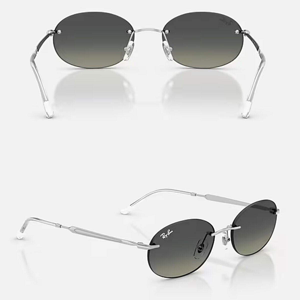 RayBanレイバンユニセックス3767サングラス3767003/1154カラー名称：SILVER/GREYGRADIENT【25FW】