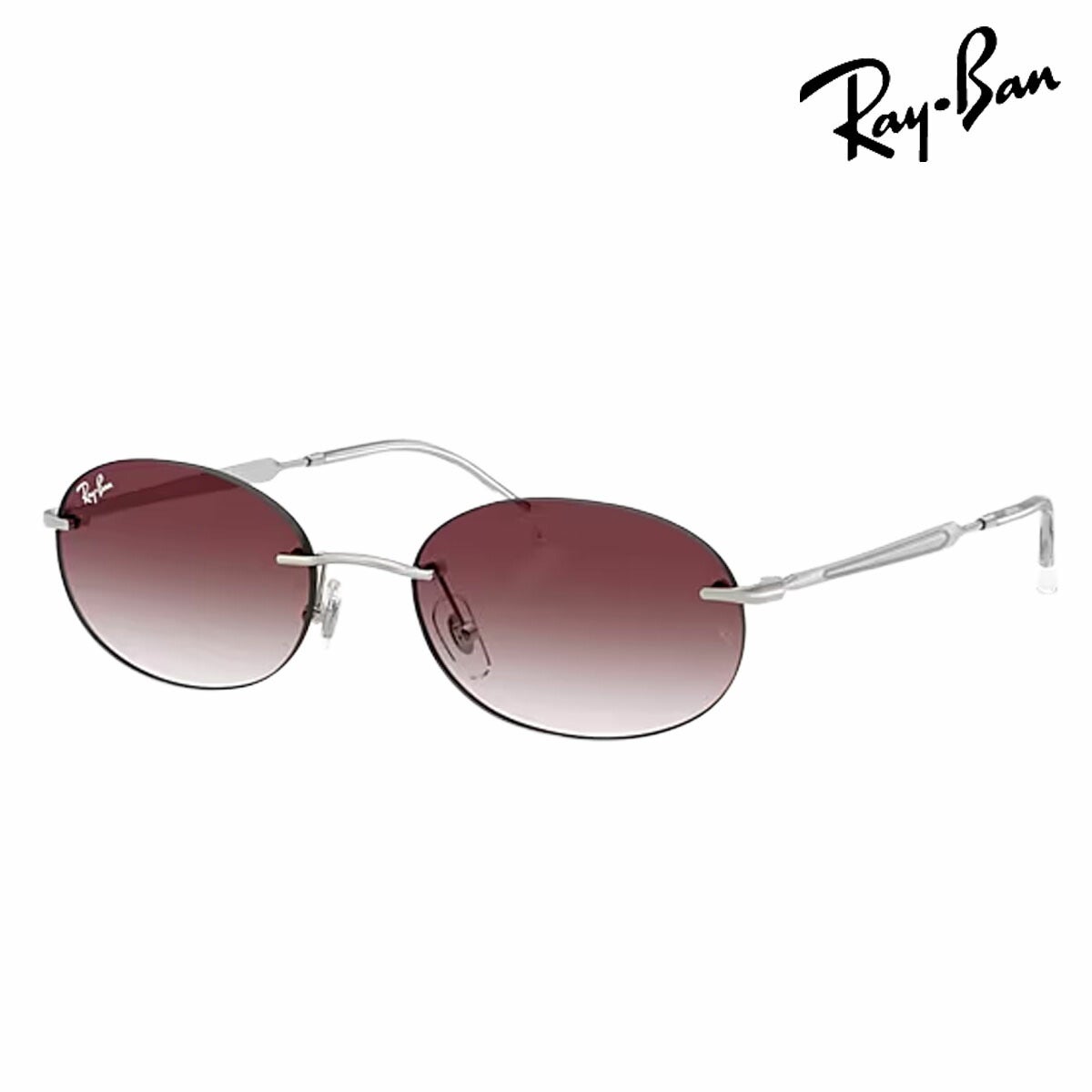 RayBanレイバンユニセックス3767サングラス3767003/8H54カラー名称：SILVER/CLEARGRADIENTDARKVIOLET【25FW】