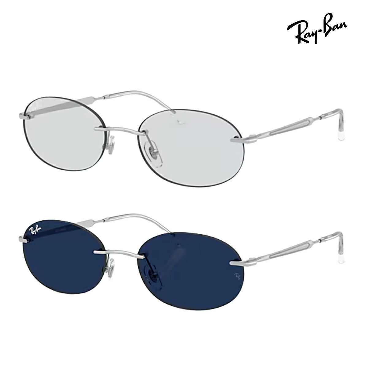 RayBanレイバンユニセックス3767サングラス3767003/MF54カラー名称：SILVER/PHOTOSAPPHIREDARK【25FW】