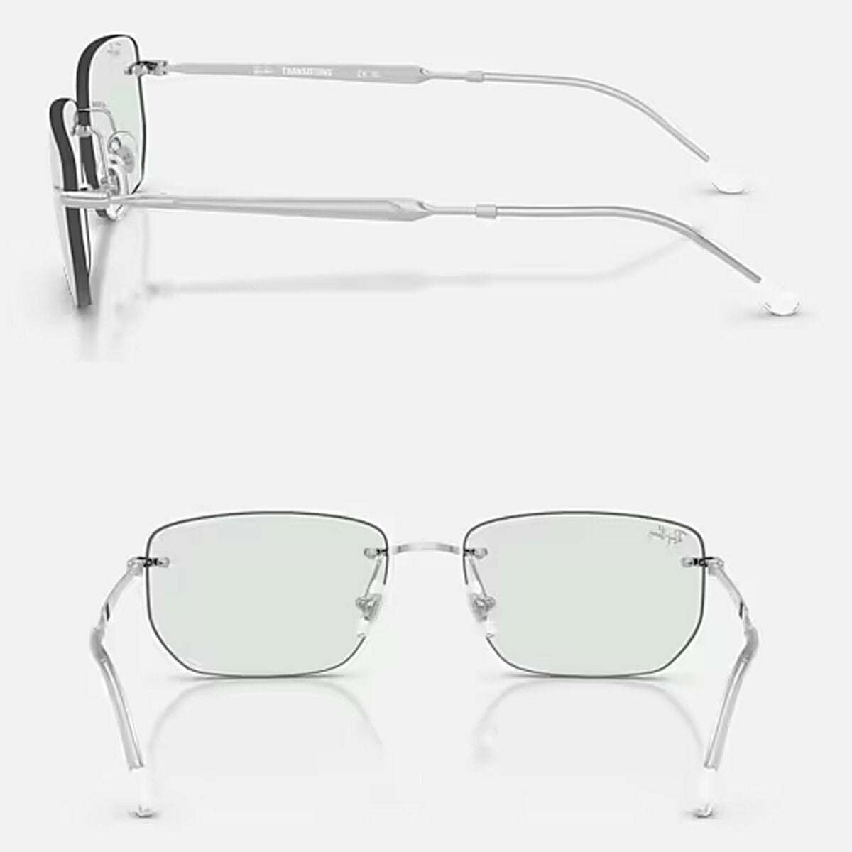 RayBanレイバンユニセックス3768サングラス3768003/M156カラー名称：SILVER/PHOTOEMERALDDARK【25FW】