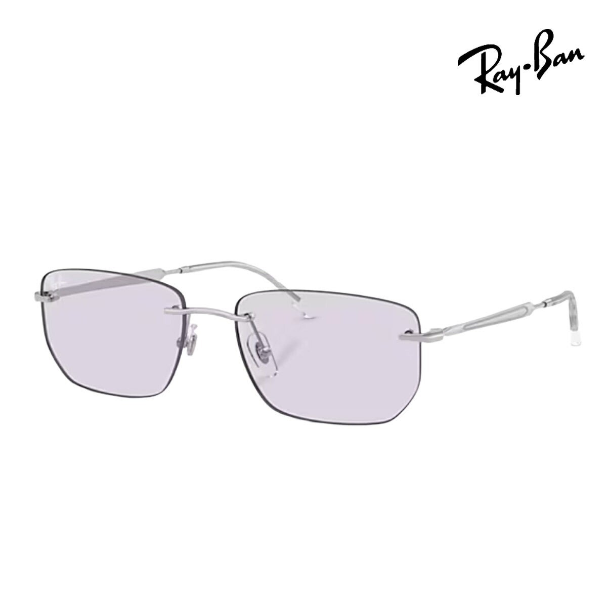 RayBanレイバンユニセックス3768サングラス3768003/MH56カラー名称：SILVER/PHOTOAMETHYSTDARK【25FW】