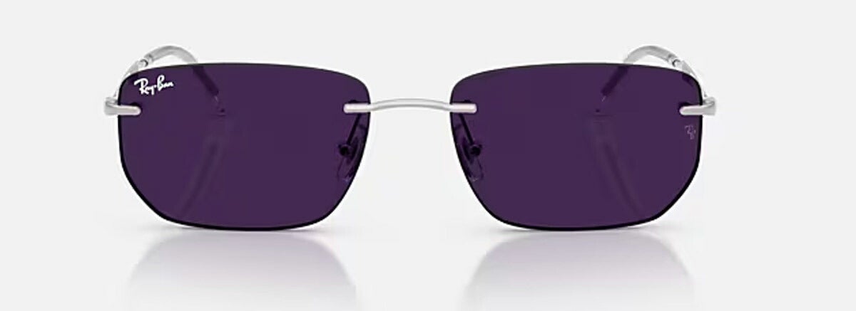 RayBanレイバンユニセックス3768サングラス3768003/MH56カラー名称：SILVER/PHOTOAMETHYSTDARK【25FW】