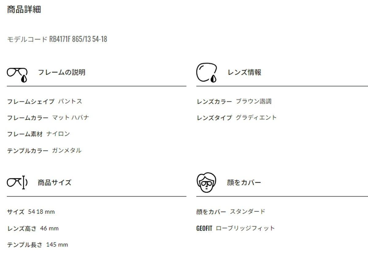 RayBanレイバンユニセックスErikaサングラス4171F865/1354カラー名称：RUBBERHAVANA/BROWNGRADIENTDARKBROWN【25FW】