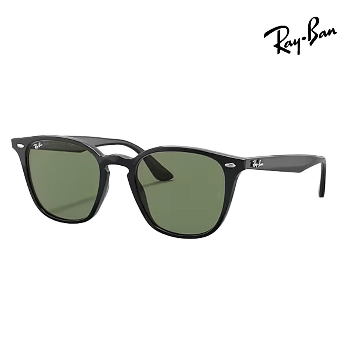 RayBanレイバンユニセックス4258Fサングラス4258F601/7152カラー名称：BLACK/DARKGREEN【25FW】