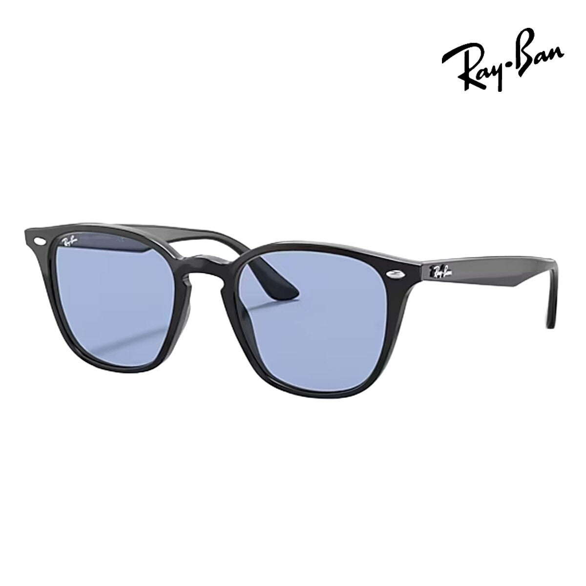 RayBanレイバンユニセックス4258Fサングラス4258F601/8052カラー名称：BLACK/BLUE【25FW】