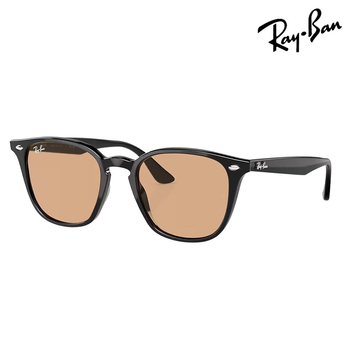 RayBanレイバンユニセックス4258Fサングラス4258F601/9352カラー名称：BLACK/BROWN【25FW】