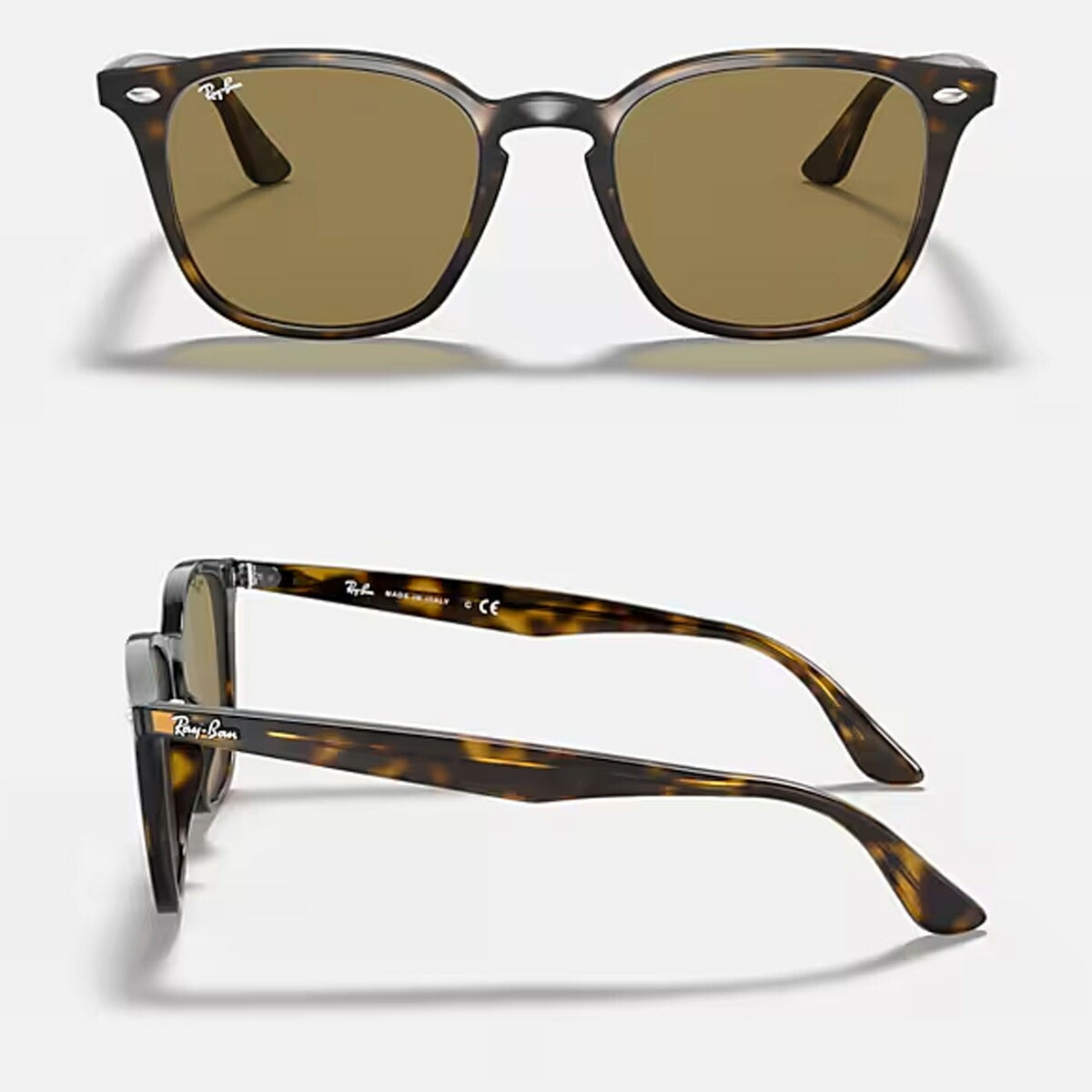 RayBanレイバンユニセックス4258Fサングラス4258F710/7352カラー名称：LIGHTHAVANA/DARKBROWN【25FW】