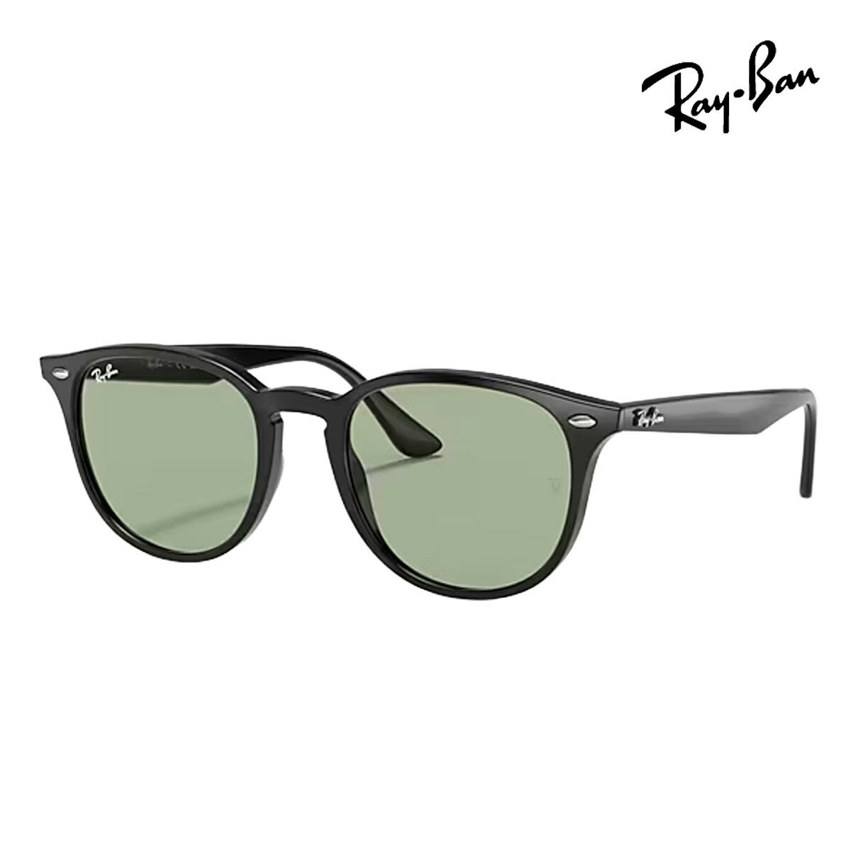 RayBanレイバンユニセックス4259Fサングラス4259F601/253カラー名称：BLACK/LIGHTGREEN【25FW】