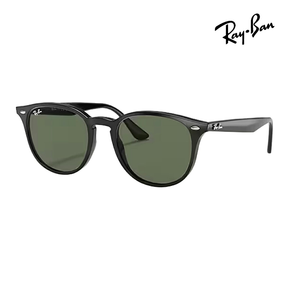 RayBanレイバンユニセックス4259Fサングラス4259F601/7153カラー名称：BLACK/DARKGREEN【25FW】