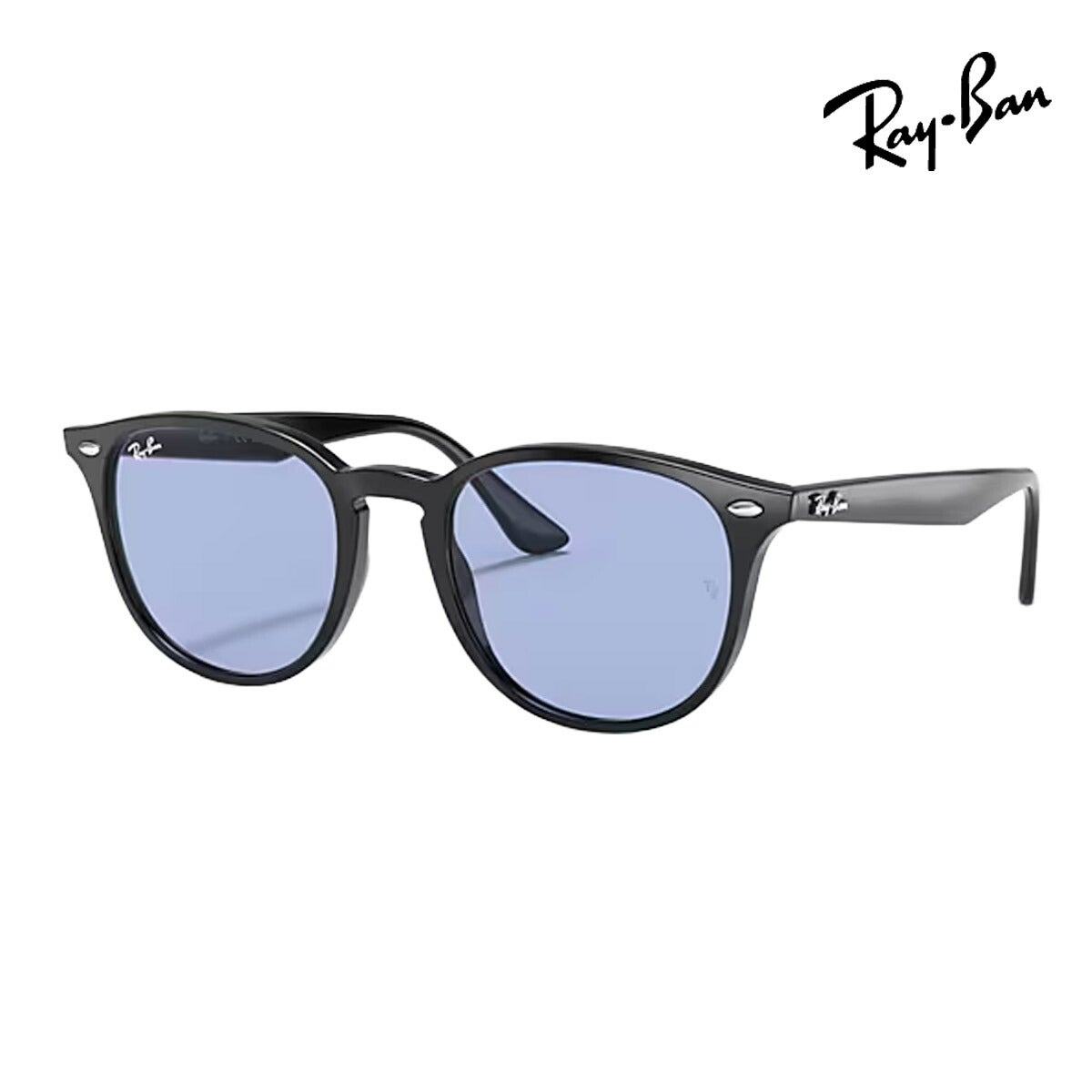 RayBanレイバンユニセックス4259Fサングラス4259F601/8053カラー名称：BLACK/BLUE【25FW】