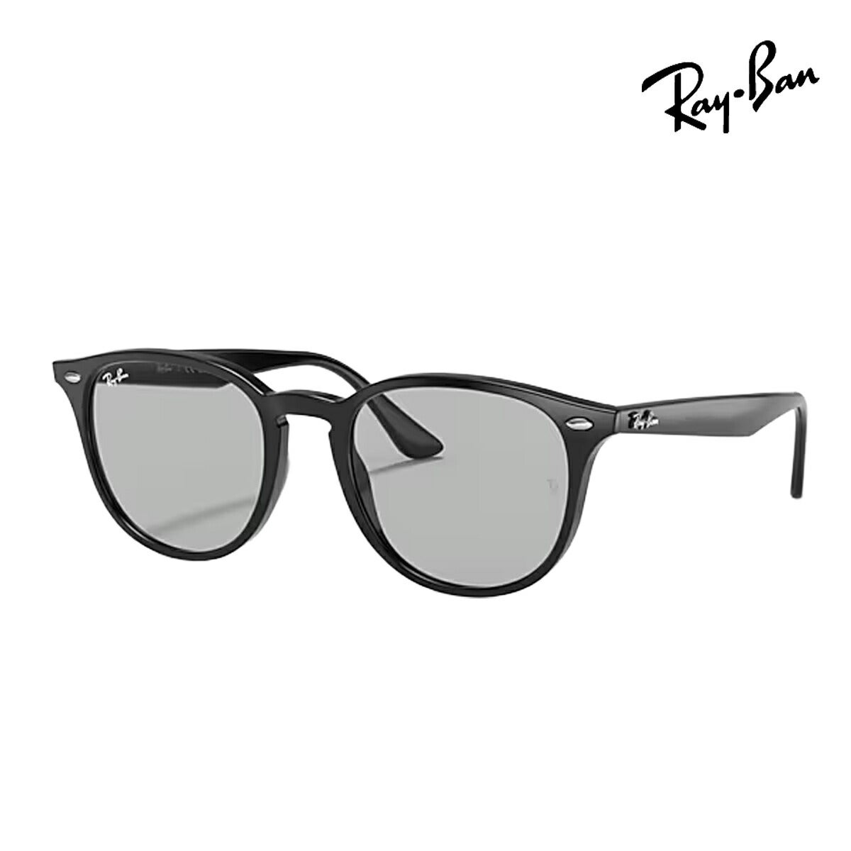RayBanレイバンユニセックス4259Fサングラス4259F601/8753カラー名称：BLACK/LIGHTGREY【25FW】
