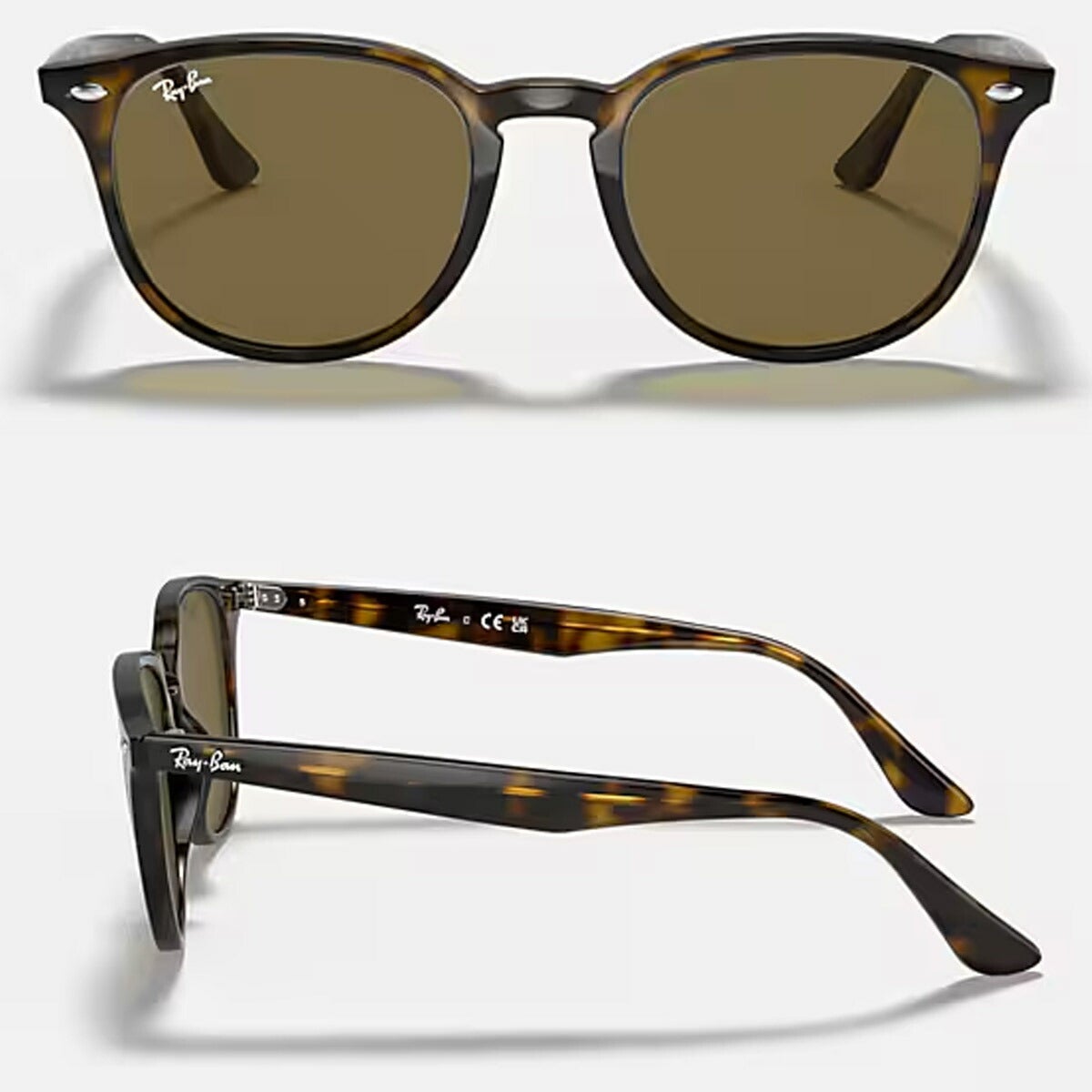 RayBanレイバンユニセックス4259Fサングラス4259F710/7353カラー名称：LIGHTHAVANA/DARKBROWN【25FW】