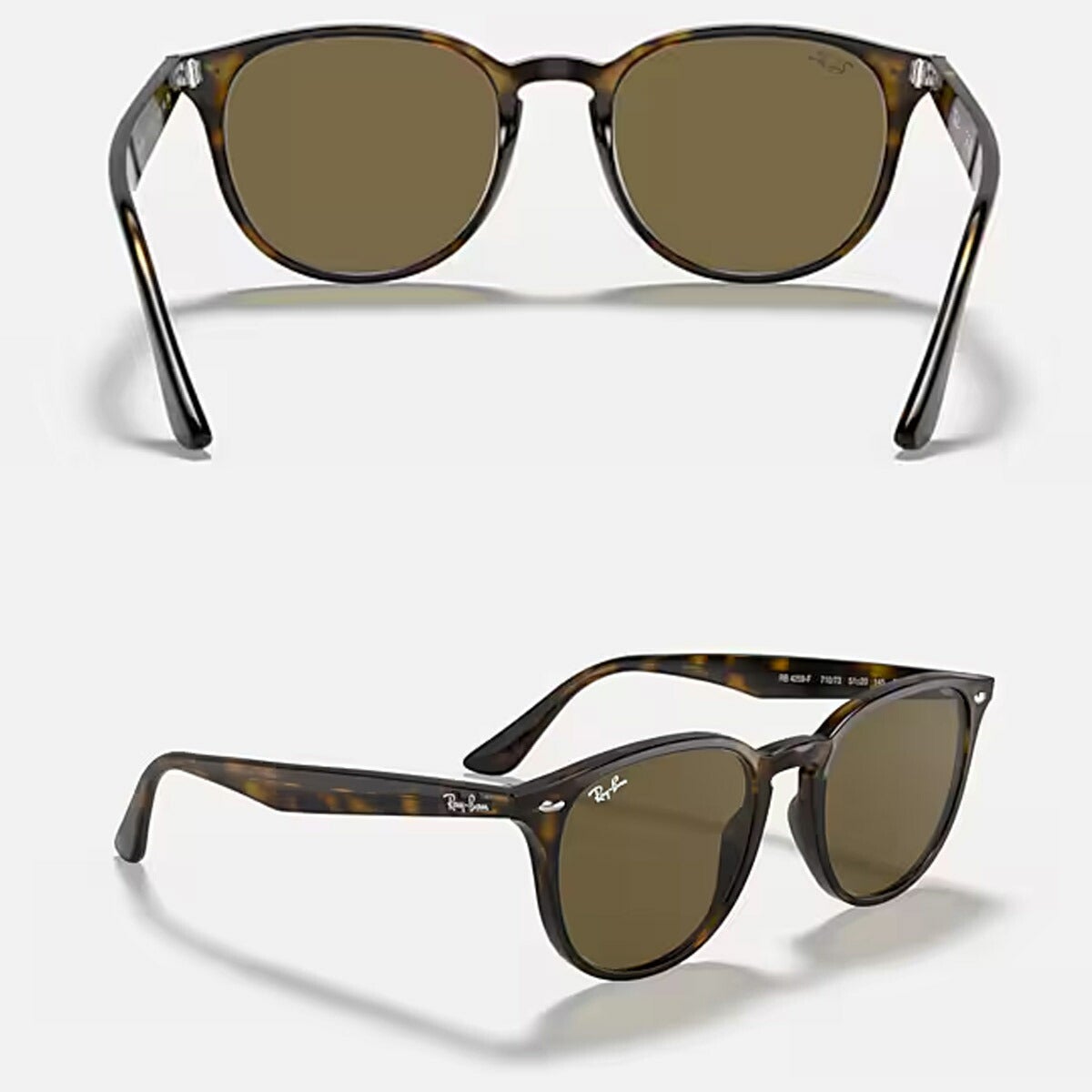 RayBanレイバンユニセックス4259Fサングラス4259F710/7353カラー名称：LIGHTHAVANA/DARKBROWN【25FW】