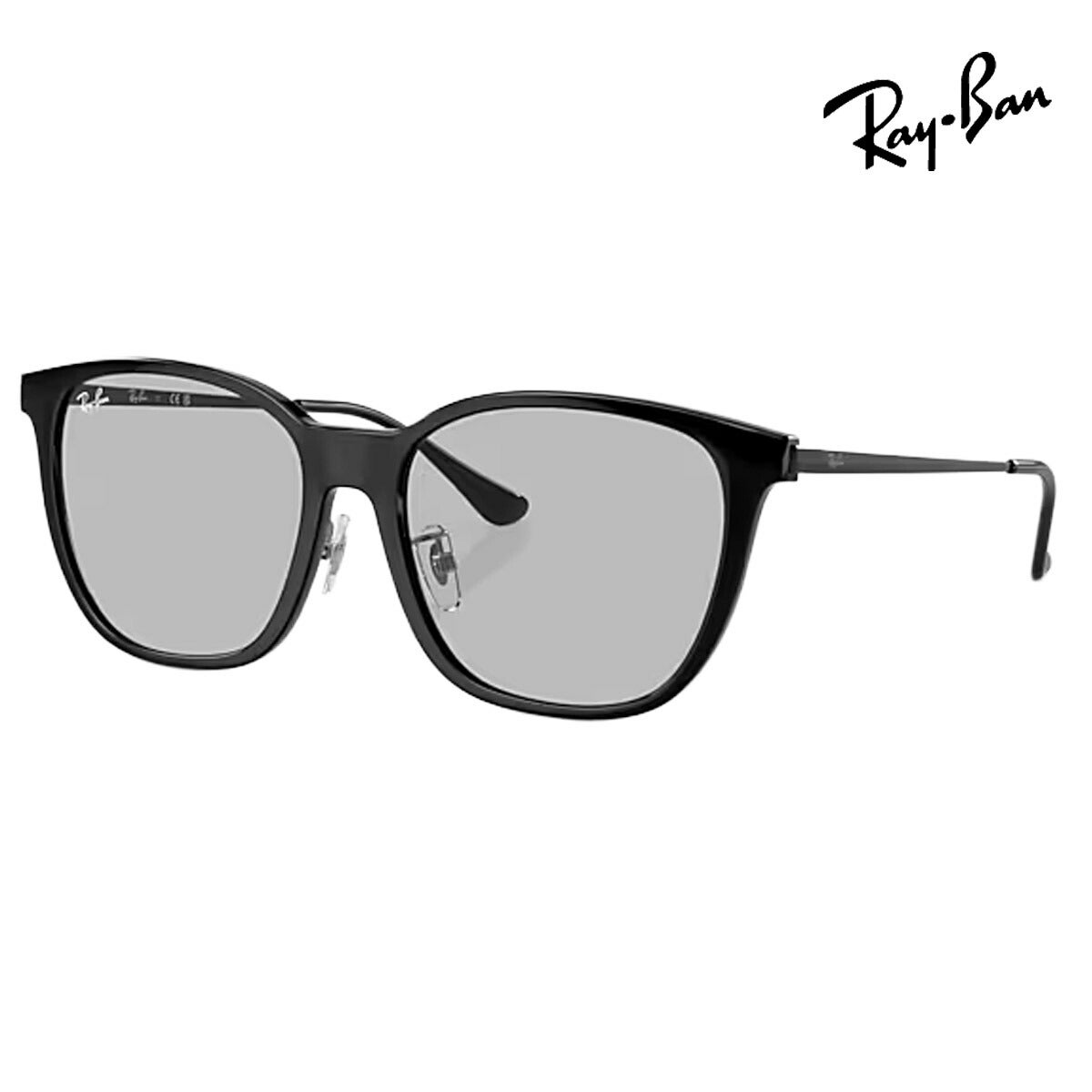 RayBanレイバンユニセックス4333Dサングラス4333D601/8755カラー名称：BLACK/GREY【25FW】