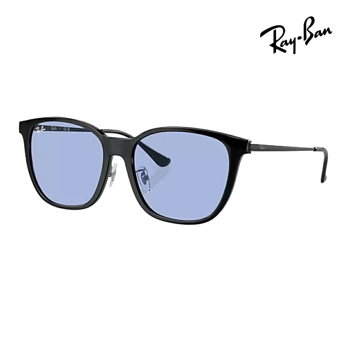 RayBanレイバンユニセックス4333Dサングラス4333D67468055カラー名称：BLACK/BLUE【25FW】